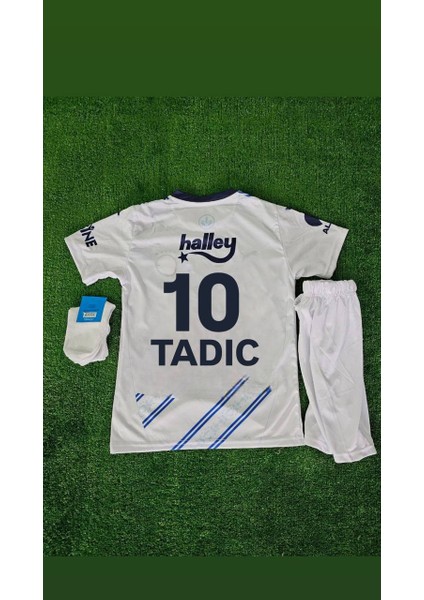 Fenerbãhçe- Forması Tadic 2024/2025 Yeni Sezon Deplasman Beyaz Çocuk Forması