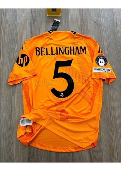 R.e.a.l M.a.d.r.i.d 2024/25 Yeni Sezon Jude Bellingham Deplasman Forması (Orange) fiyatları