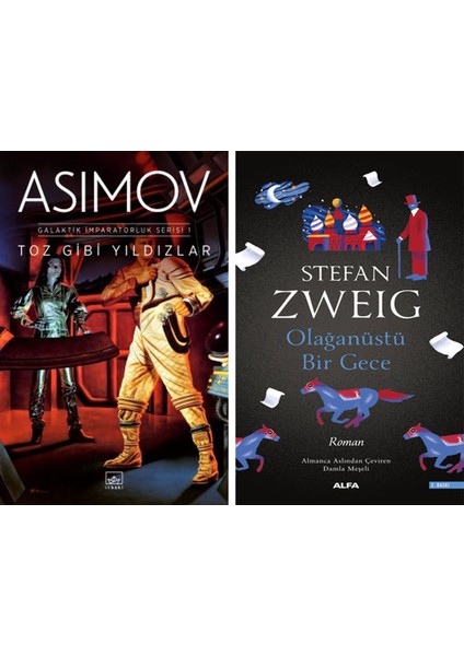 Toz Gibi Yıldızlar – Galaktik Imparatorluk Serisi 1 + Olağanüstü Bir Gece