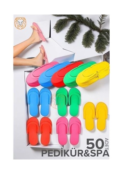 Hsnet Pedikür Terliği 50 Çift Spa Otel Havuz - A865H195-M79865