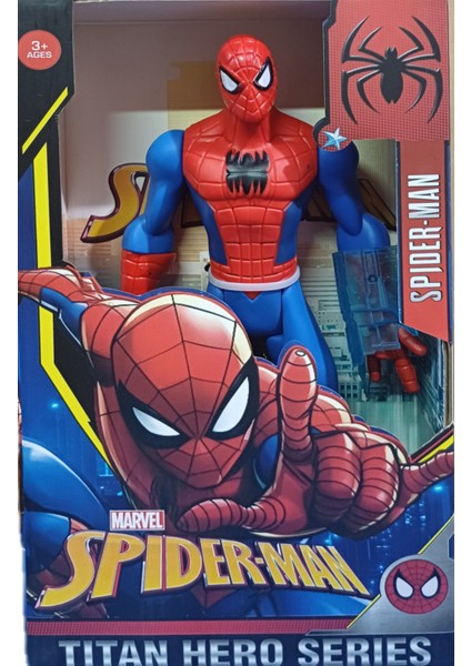 Spiderman Örümcek Adam Pilli Sesli Işıklı Oyuncak