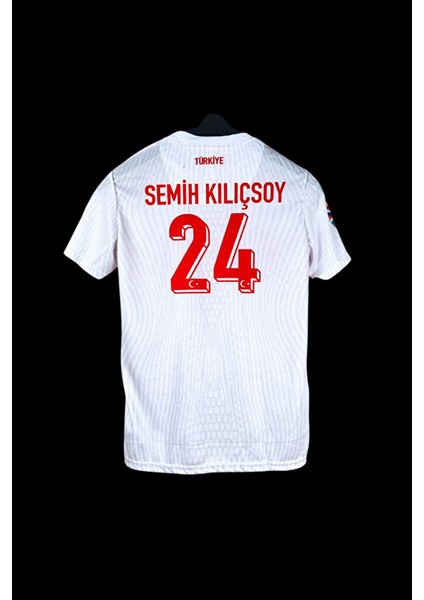 Türkiye Milli Takım Euro 2024 Semih Kılıçsoy 24 Beyaz Forma modelleri
