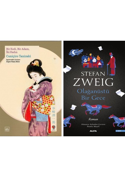 Bir Kedi, Bir Adam, Iki Kadın + Olağanüstü Bir Gece