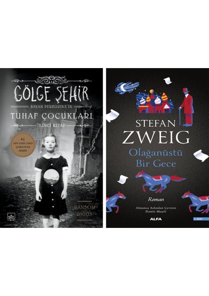 Bayan Peregrine’nin Tuhaf Çocukları – Gölge Şehir (Karton Kapak) + Olağanüstü Bir Gece