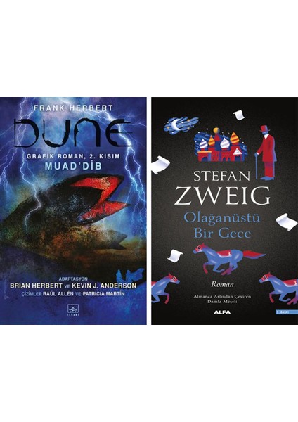 Dune Grafik Roman: 2. Kısım – Muad’dib + Olağanüstü Bir Gece