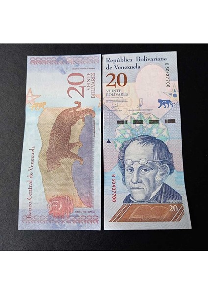 3996368F817F2D1C9F 2018 Venezuela 20 Bolivar Çil Eski Yabancı Kağıt Para fiyatları