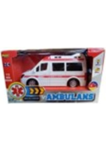 Sesli Işıklı Oyuncak Ambulans