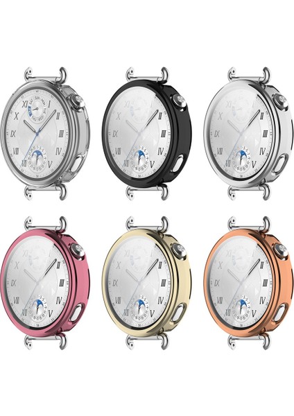 Huawei Watch Gt 6 41MM Tpu Silikon Kasa ve Ekran Koruyucu 360 Tam Koruma Gt6 Kasa Koruyucu indirimleri