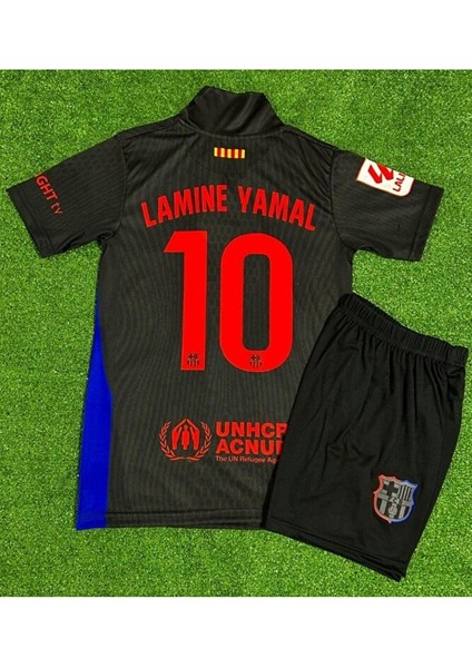 Barcelona 2026 Lamine Yamal 10/ Çocuk Forması (Black) 4 Lü Set fiyatları