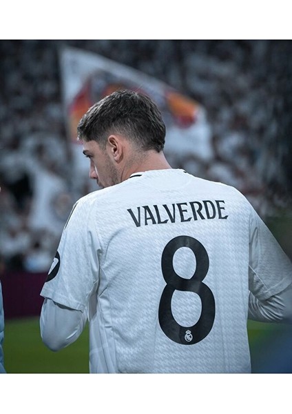R.e.a.l M.a.d.r.i.d 2024-25 Yeni Sezon Federico Valverde Iç Saha Forması fiyatları