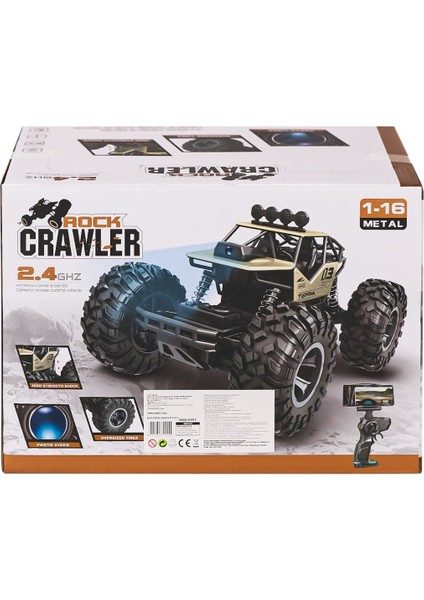 2095 1 16 Wifi Kameralı Rock Crawler Arazi Aracı 4x4 -Gepettoys modelleri