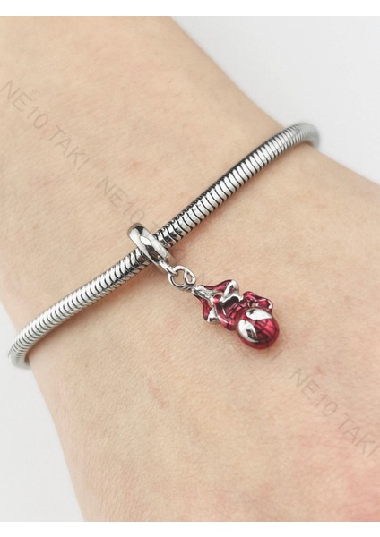 Örümcek Karakter, Pan Bileklik İçin 316 Paslanmaz Çelik Charm 53, Gümüş Renk (BİLEKLİK DAHİL DEĞİL) indirimleri