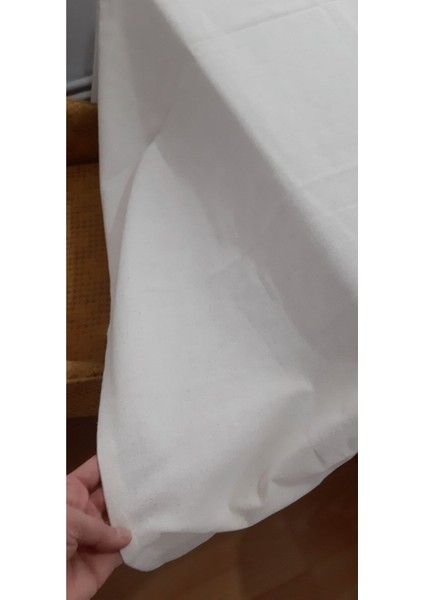 Naturel Keten Masa Örtüsü 100X100 fırsatları