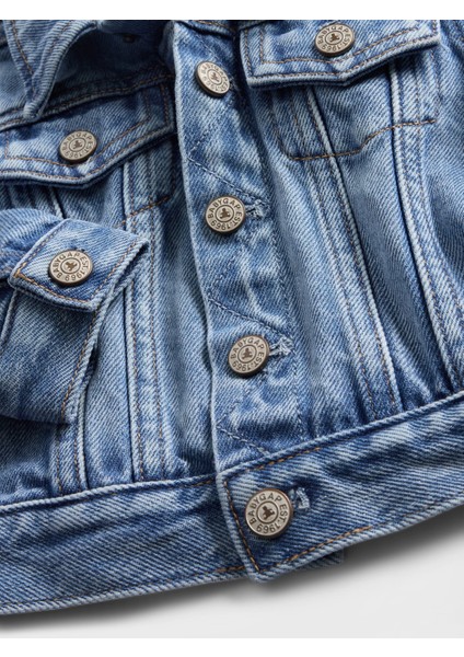 Bebek Mavi Ultrasoft Icon Denim Ceket modelleri