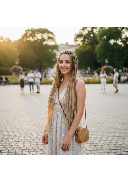 Afrika Örgüsü ve Rasta Için Sentetik Saç / Balköpüğü