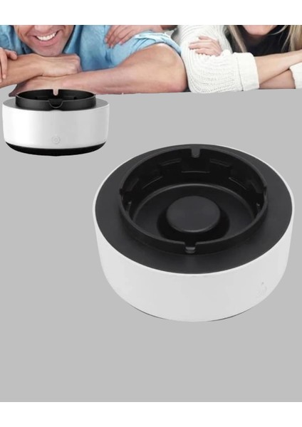 Sigara Dumanı ve Koku Giderici Hava Temizleyici Küllük – 2 Katmanlı Filtreli, USB Şarjlı modelleri
