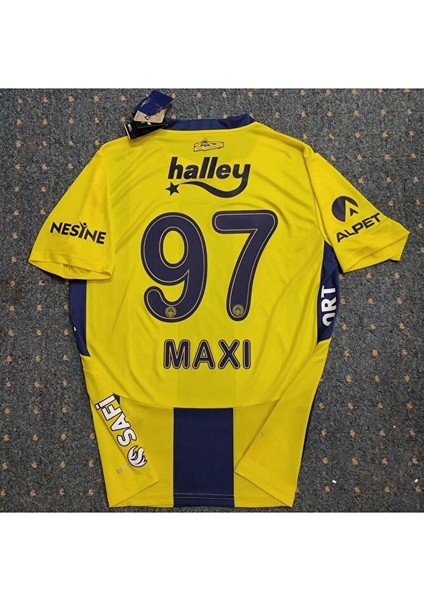 2024/25 Fb/fenerbãhçe M.a.x.i Iç Saha Çubuklu Forması Spor T-Shirt