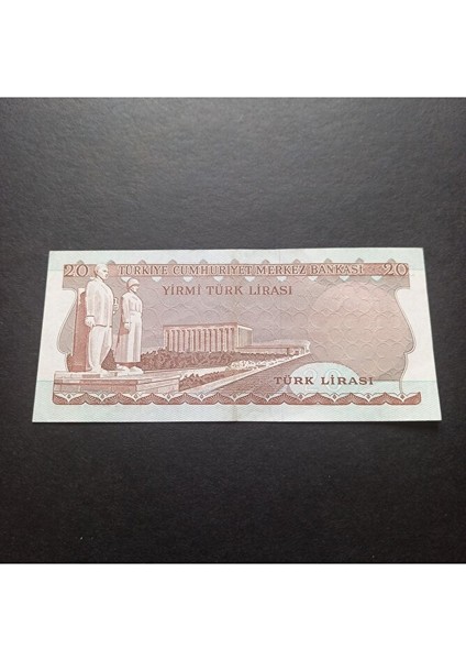 3996368F6C22913585 6.emisyon 20TÜRK-LIRASI Ççt Güzel Numara Eski Kağıt Para modelleri