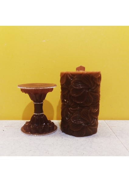 Soyawax Aroma Terepi Kokulu Ahşap Fitil Mum ve Mum Kaidesi fiyatları