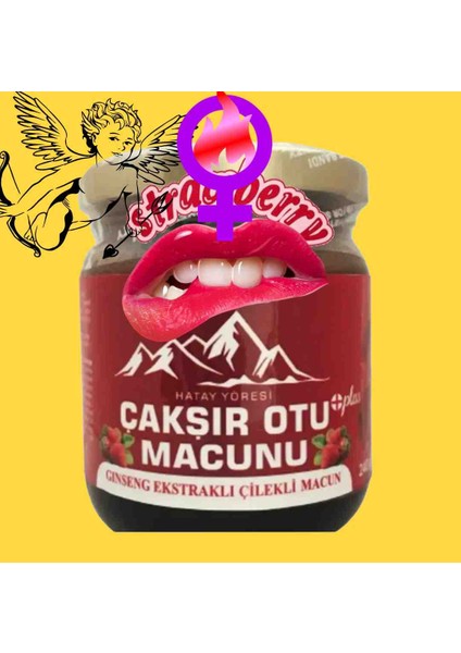 Hatay Yöresi Çilekli Çakşır Macunu 240 gr
