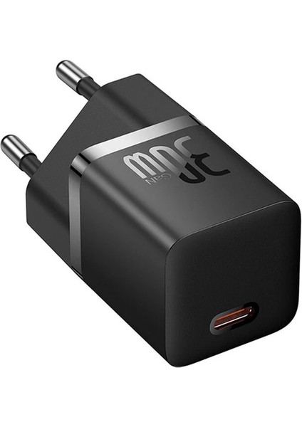 Baseus Gan5 Series 30W Pd Ultra Hızlı Type-C Şarj Aleti Mini ADAPTÖR-(5775) - A278H592-M74278