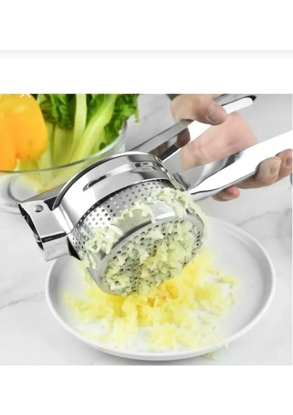Paslanmaz Çelik Patates Sıkacağı Ezici Meyve Sebze Basın Sıkacağı Kırıcı Sıkacağı