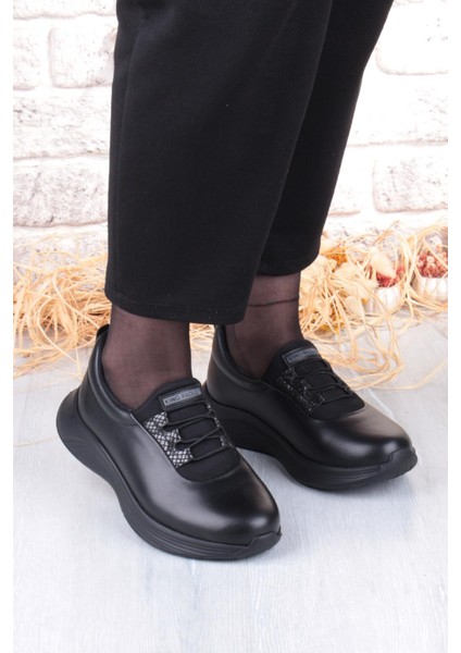 I5209 Belis Comfort Hakiki Deri Kadın Ayakkabı