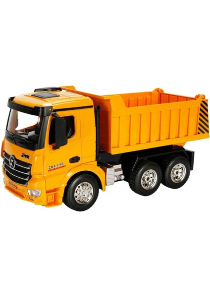 5083 Sun-Rst-Rc Iş Makinesi 1 18 Damperli Kamyon Ff Işıklı 9ch 3 7V USB 2 4ghz fırsatları