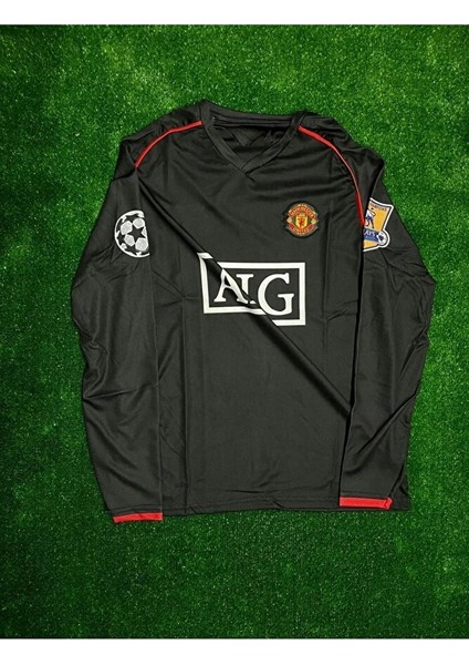 Manchester United 2008 Sezonu Siyah Ronaldo 7// Uzun Kollu Yetişkin FORMAS-ZP03 fiyatları
