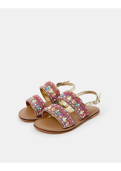 Angel Boncuk Işli Sandalet 33