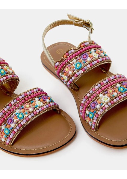 Angel Boncuk Işli Sandalet 33 modelleri