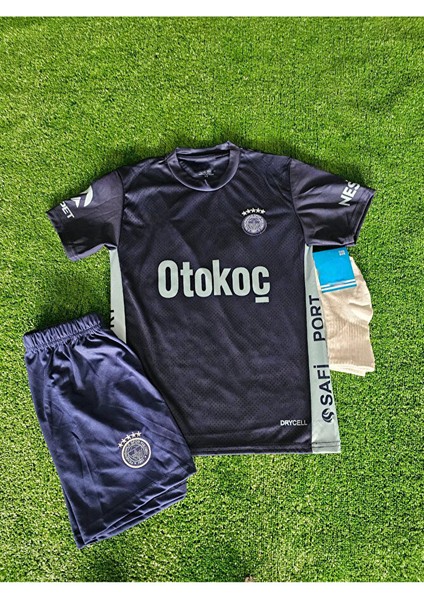 ᖴeᑎeᖇᗷᗩᕼçe Yeni Sezon 2024-25 Allan' 'saint-Maximin' 97 Alternatif Lacivert Çocuk Forması 3 Lü Set fırsatları