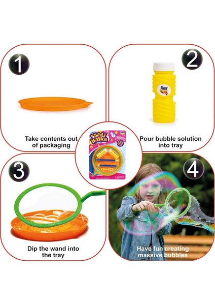 Sihirli Halka Oyunu - Baloncuk Çıkaran Büyük Halka - Sihirli Halka Solüsyonlu - Köpük Halkası - Köpü modelleri