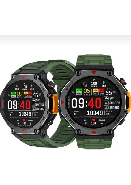 Novarexglobal Rx-4 Akıllı Saat 1.45’’ IPS Ekran Kan Basıncı Oksijen Ölçer Bluetooth 5.1 Manyetik Şarj – Ios ve Android Uyumlu