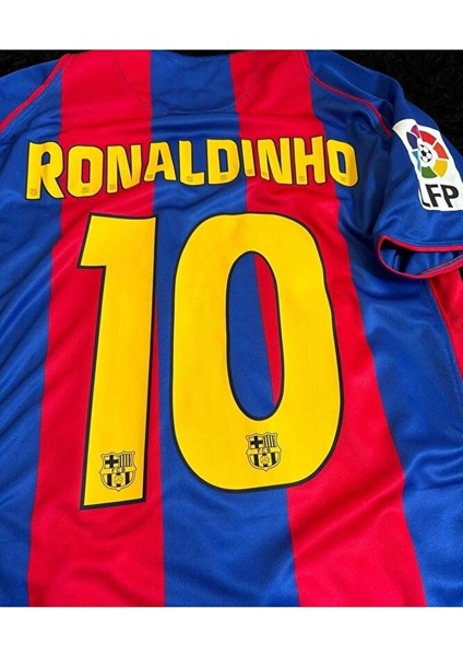 B.a.r.c.e.l.o.n.a 2008-2009 Sezonu Ronaldinho Nostalji Forması fiyatları