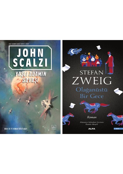 Yaşlı Adamın Savaşı – Yaşlı Adamın Savaşı Serisi 1. Kitap + Olağanüstü Bir Gece