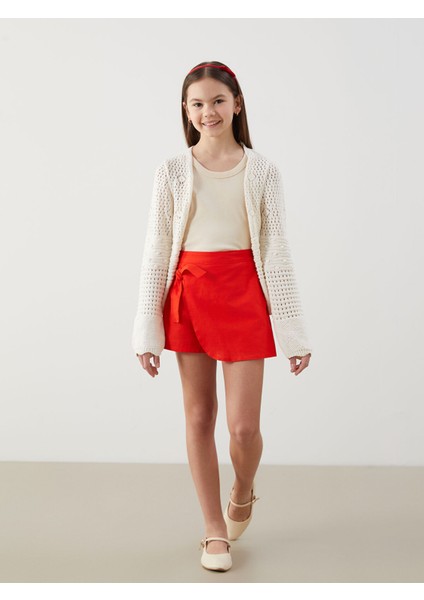 Yeni Sezon Beli Lastikli Kız Çocuk Şort Etek fiyatları