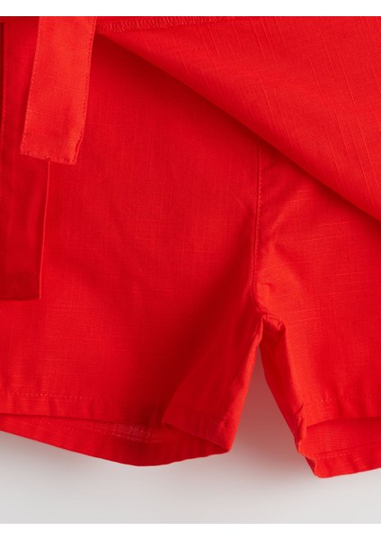 Yeni Sezon Beli Lastikli Kız Çocuk Şort Etek fırsatları