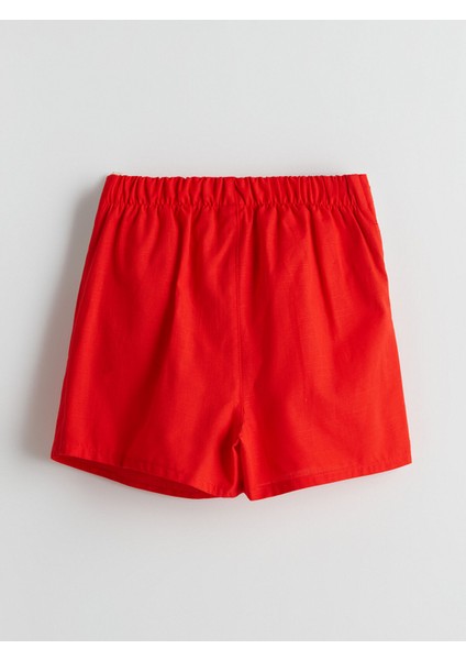 Yeni Sezon Beli Lastikli Kız Çocuk Şort Etek indirimleri