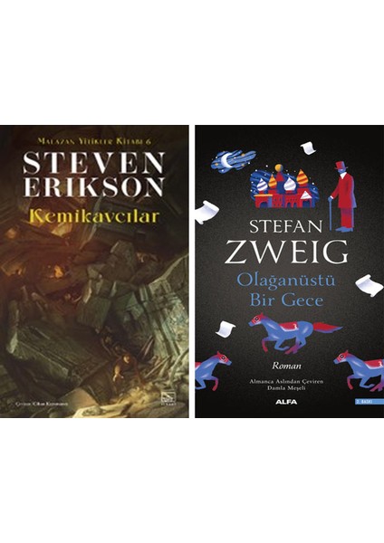 Kemikavcılar / Malazan Yitikler Kitabı 6 + Olağanüstü Bir Gece