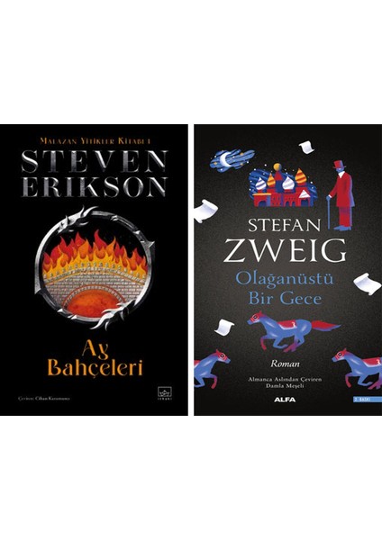 Ay Bahçeleri – Malazan Yitikler Kitabı 1 (Ciltli) + Olağanüstü Bir Gece