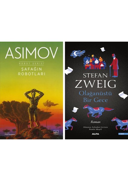 Şafağın Robotları – Robot Serisi 3. Kitap + Olağanüstü Bir Gece