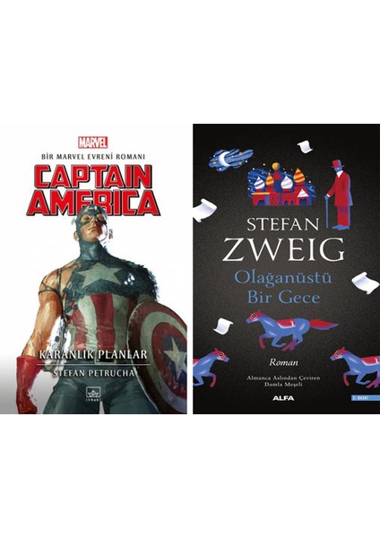 Captain America: Karanlık Planlar + Olağanüstü Bir Gece