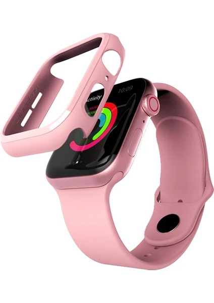 Ally Apple Watch 4 44MM Pc Bumper Koruyucu KILIF-(5775) - A326H017-M55326