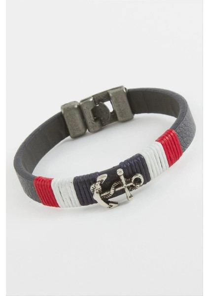 Çapa Kaliteli Suni Deri Bileklik