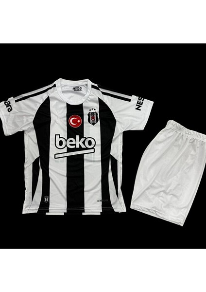 2024/25-BEŞIKTÂŞ'Ş-'RAFA Silva' 27 Iç Saha Çubuklu Çocuk Forması Çorap Hediyeli Spor Sweatshirt fiyatları