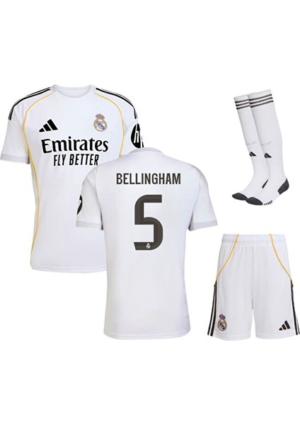 Real Madrid Jude Bellingham 2026 Yeni Sezon Iç Saha Çocuk Forması