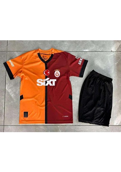 2024/25/GÆLATÂSARÂY.Y Isimsiz Iç Saha Parçalı Çocuk Forması 3'lü Set T-Shirt fiyatları