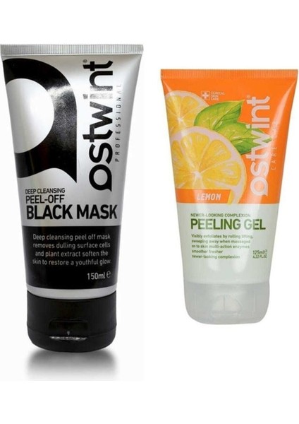Limonlu Peeling Jel 125ML& Soyulabilir Siyah Maske 150 ml