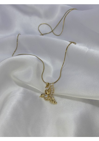 Aşkın Habercisi Kuş Kolye